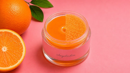 2in1 Lippenpeeling Orange