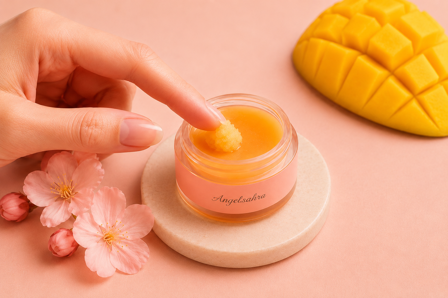 2in1 Lippenpeeling Mango