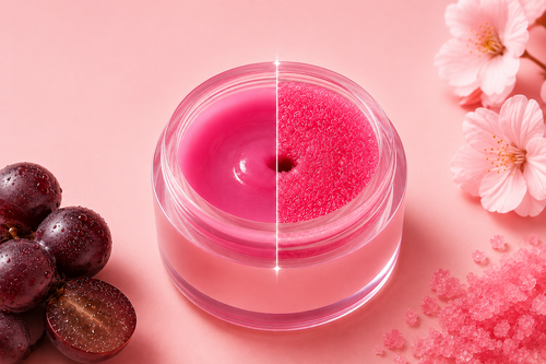 2in1 Lippenpeeling Grape