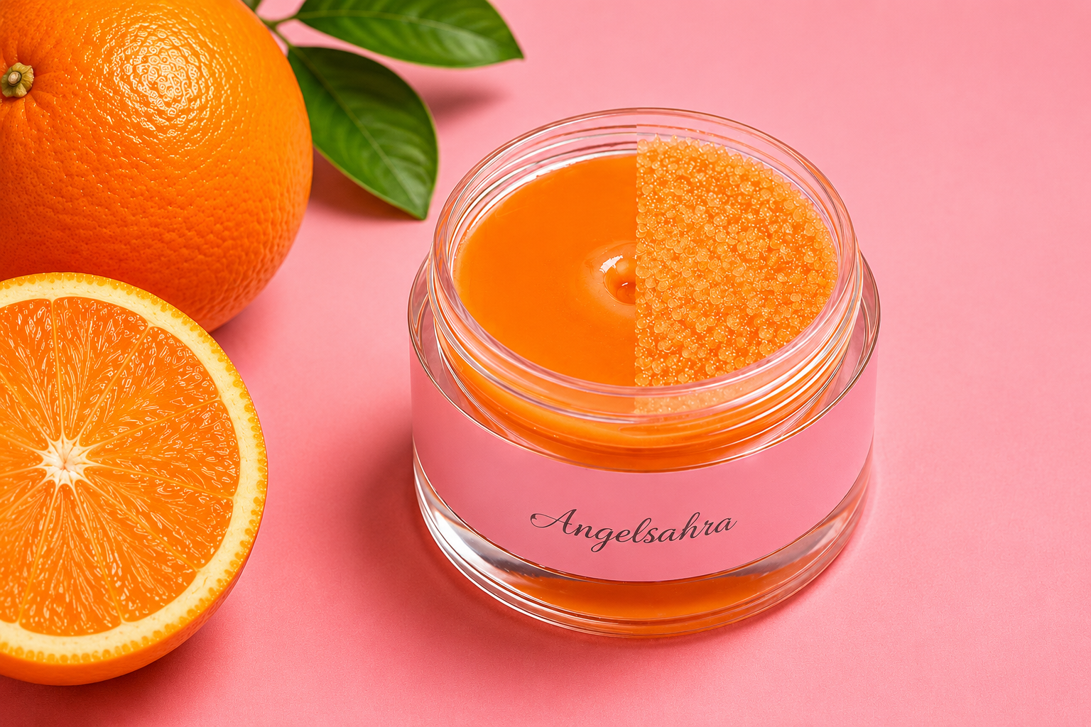 2in1 Lippenpeeling Orange
