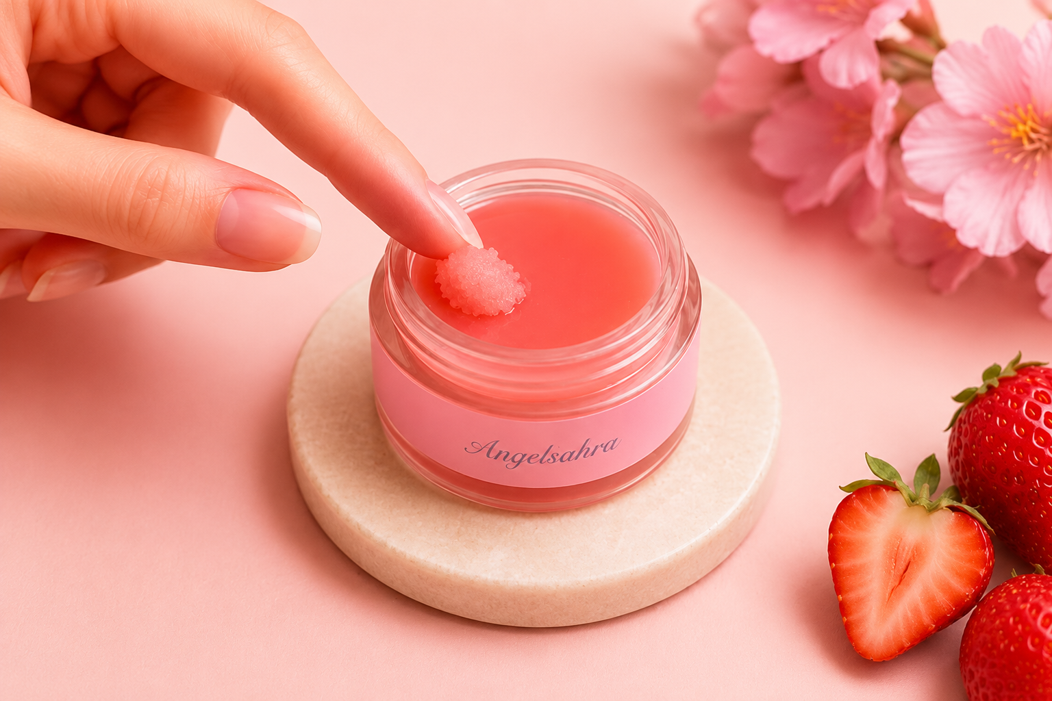 2in1 Lippenpeeling Strawberry
