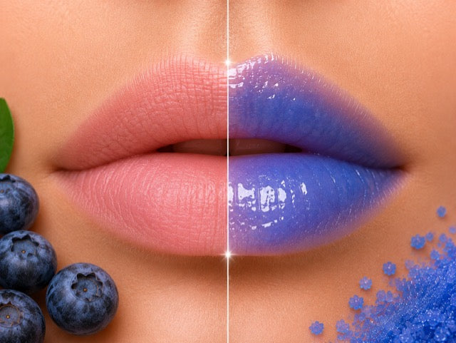 2in1 Lippenpeeling Blueberry