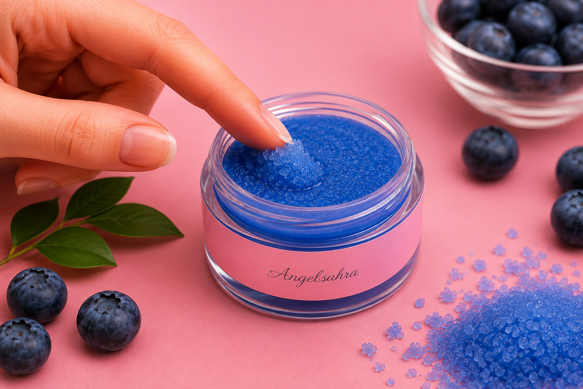 2in1 Lippenpeeling Blueberry